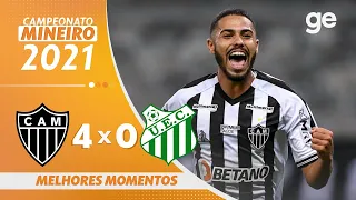 ATLÉTICO-MG 4 X 0 UBERLÂNDIA | MELHORES MOMENTOS | 3ª RODADA MINEIRO 2021 | ge.globo