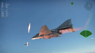 The New US F-4J Phantom with even better AIM-7F Sparrows and PD radar! (War Thunder Winged Lions)