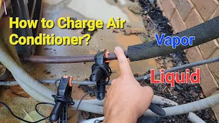 How To Charge an Air Conditioning System?
