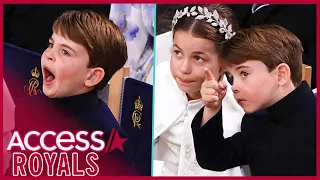 Prince Louis Has Every Emotion During Coronation Of King Charles