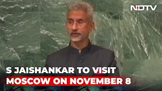 Foreign Minister S Jaishankar To Visit Moscow Amid Russia-Ukraine War | The News