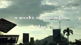 #3 Vlog : a weeks in november, cnblue comeback, eat clean & cheat day, working, coffee