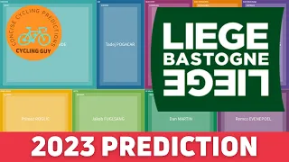 LIEGE - BASTOGNE - LIEGE 2023 - preview / favourites / prediction