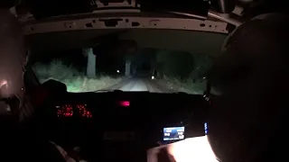 Hellendoorn rally 2021 KP10 onboard Peugeot 206 rally cup [P. van Teunenbroek & V. Müller]