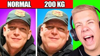 WENN YOUTUBER 200KG MEHR WIEGEN WÜRDEN.. (zu lustig😂)