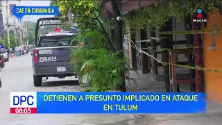 Detienen a presunto implicado en ataque a un restaurante en Tulum | De Pisa y Corre