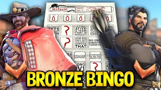 What happens when a BRONZE player tries Hanzo | OW2 Bingo