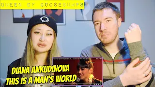 "WOW!" THIS IS A MAN'S WORLD - DIANA ANKUDINOVA **REACTION**