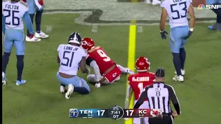 PATRICK MAHOMES FINDS MAGIC TO LEAD CHIEFS TO GAME WINNING DRIVE!