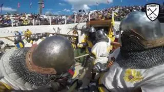 Buhurt Tech GoPro edit -BOTN 2016 Ukraine vs Russia in 21vs21