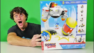 SONIC EGG MOBILE BATTLE SET WITH SONIC AND DR. EGGMAN ! || Unboxing Review || Konas2002