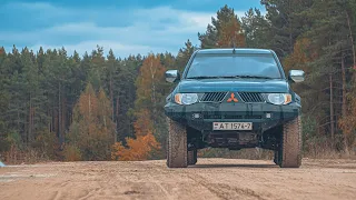 Лифт подвески Mitsubishi L200/ Lift suspension Mitsubishi L200 Triton