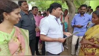 YSRCP MLA Ravindranath Reddy in Gadapa Gadapaku mana prabhutvam at kamalapuram constituency