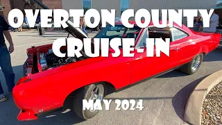 CAR SHOW - Overton County Cruise-In - Livingston, Tennessee - May 2024 - Hot Rods & Classic Cars