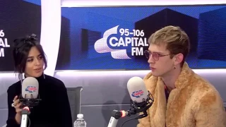 Camila Cabello & Machine Gun Kelly Interview At Capital FM