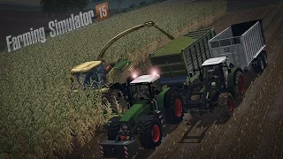 Let's Play Farming Simulator 2015 #49 Kiszonka z Gołym i Bernatem czyli PrezesTeam !