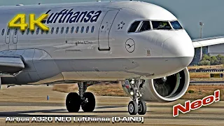 Airbus A320 NEO Lufthansa (D-AINB) Close Up!