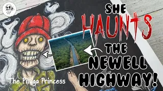 SCARY FACTS about the PILLIGA PRINCESS || Crazy Hybrid Highway Woman ILLUSTRATION