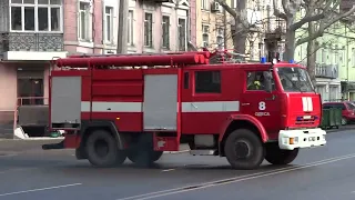 3x Engines responding to fire in Odessa
