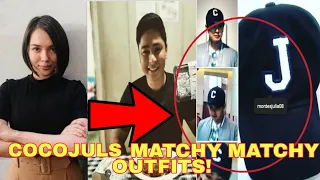 JULIA MONTES AND COCO MARTIN MATCHY MATCHY OUTFITS