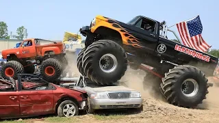 OLD SCHOOL Monster Trucks - 2019 BIGFOOT 4x4 Open House