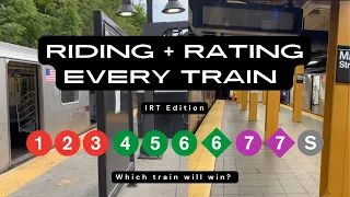 Riding Every NYC Subway Line and Rating It | IRT Edition