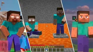 Herobrine or Steve? | Minecraft Compilation #5