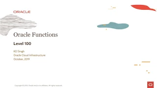 Oracle Functions Level 100 - Part 1 - Overview and Core Concepts