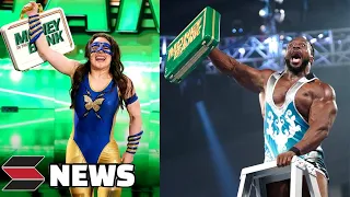 Big E & Nikki Cross Win 2021 WWE Money In The Bank Ladder Matches