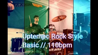 Uptempo Rock Style - 110 BPM // Basic - High Quality