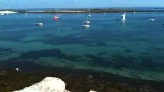 L'archipel des Glénan vu depuis Fort Cigogne