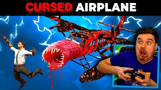 I flew a CURSED Airplane in GTA 5! (OMG!)