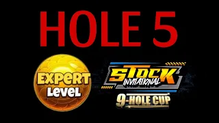 Expert Hole 5 HIO Golf Clash | Stock Invitational 9-Hole Cup | Guide | Justffgolfclash