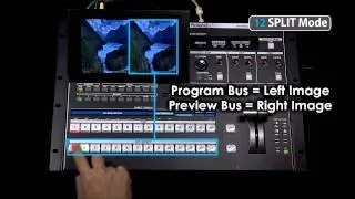 Roland V-1600HD Tutorial 12: SPLIT Mode