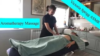 ASMR WHOLE 1hr 43m Aromatherapy Massage & Facial with Victoria and Katie (Soft Spoken. Gentle Music)