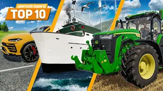 LS22: TOP 10 verrückte Mods für den Farming Simulator 22 | Crazy Mods Landwirtschafts-Simulator