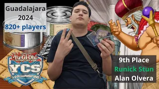 YCS Guadalajara 2024 Alan Olvera top 16 (Runick Stun) [english subtitled] El mejor runick stun