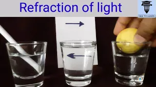 Refraction of light (An amazing natural phenomenon)