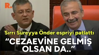 Meclis'te Sırrı Süreyya Önder ve Özgür Özel arasında kahkahalara boğan tartışma... İşte o anlar