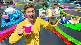 Last to Leave 30 Trampolines Wins $10,000