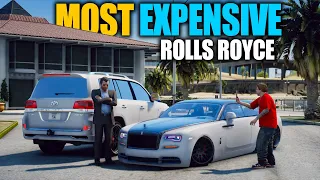 MICHEAL ORDER MOST EXPENSIVE & LUXURY HANDMADE ROLLS ROYCE | GTA 5 PAKISTAN