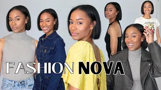 FASHION NOVA TRY ON HAUL | Zara Leather Jacket DUPE | Fall Essentials