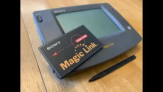 Ultra-Rare Sony Magic Link Demo Card! One Of A Kind? General Magic and Magic Cap OS Interactive Demo