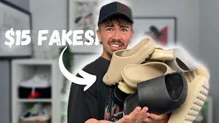 I Bought Every FAKE Yeezy Slide I Could Find (They’re Everywhere)