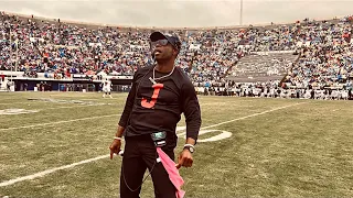 Deion Sanders is the FIRST COACH that performed his OWN SONG at HIS OWN GAME