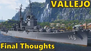 Vallejo - Review - T9 American Cruiser | World of Warships