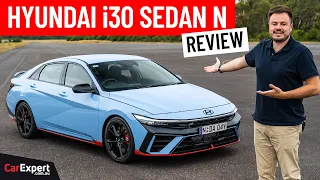 2024 Hyundai i30 Sedan N (inc. 0-100 & braking) review: This is the BEST affordable hot sedan!