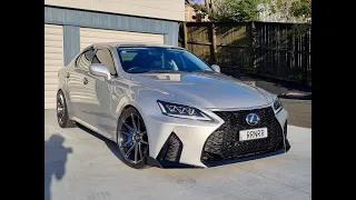 2006 Lexus IS350 with 2021 4IS Front Bumper Conversion