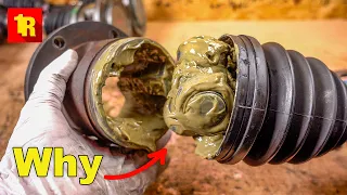 Here's Why You NEVER MESS WITH Your Factory CV Axle Boot!!