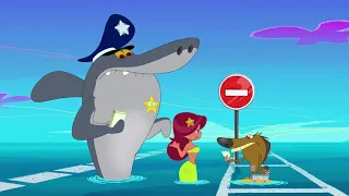 हिंदी Zig   Sharko   The Were Yena  Cop Duty 👨‍✈ Full Compilation 2019   Hindi Cartoons for Kids